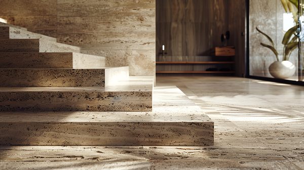 Découvrez le travertin, un joyau polyvalent